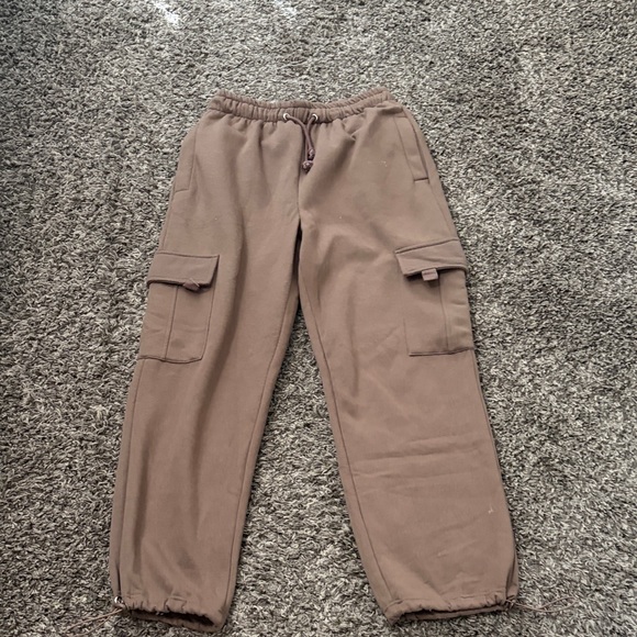 HYFVE Pants - Brown Wonen’s Cargo Jogger Pants - Casual Comfort